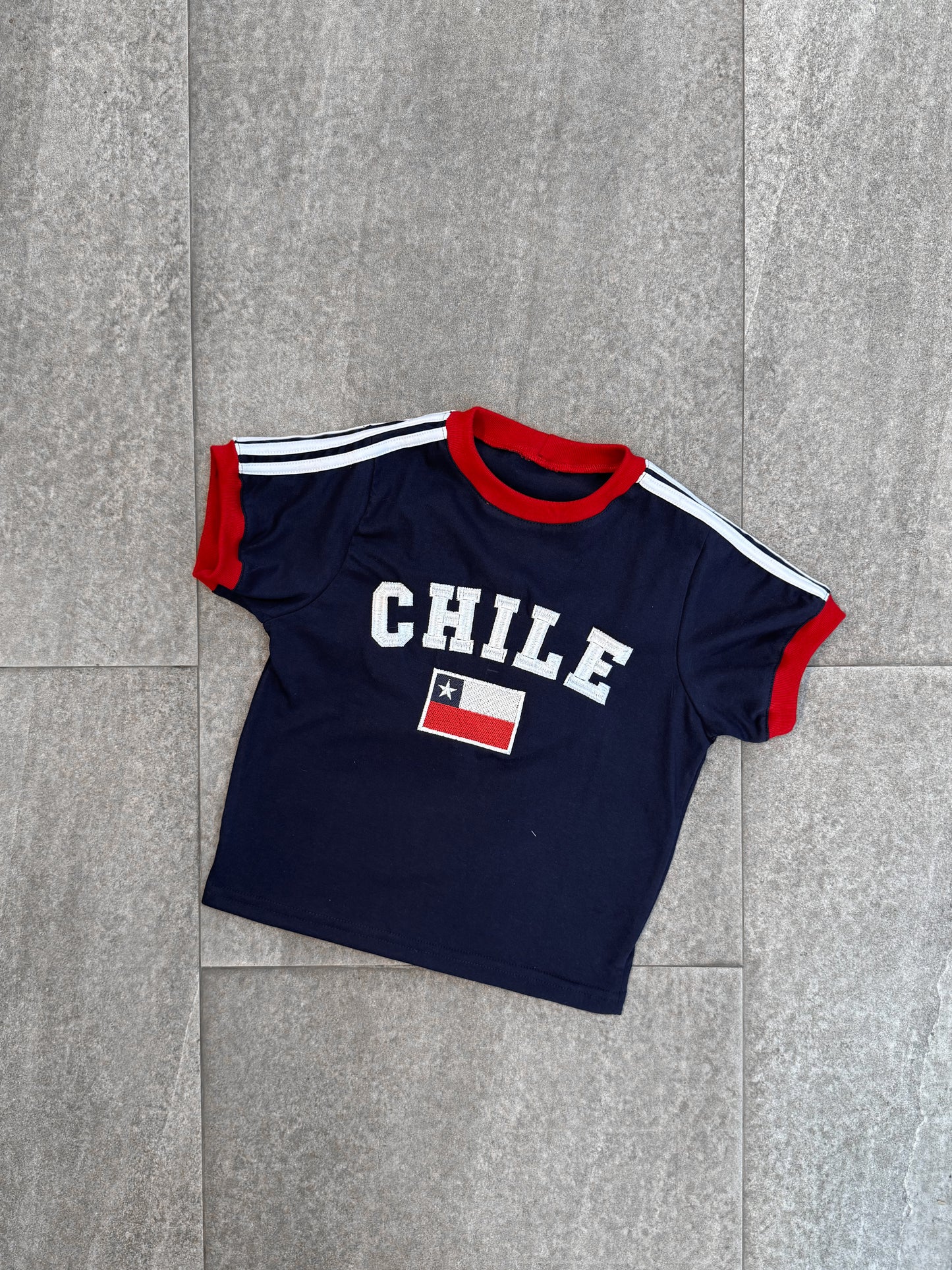 BABY TEE CHILE AZUL MARINO