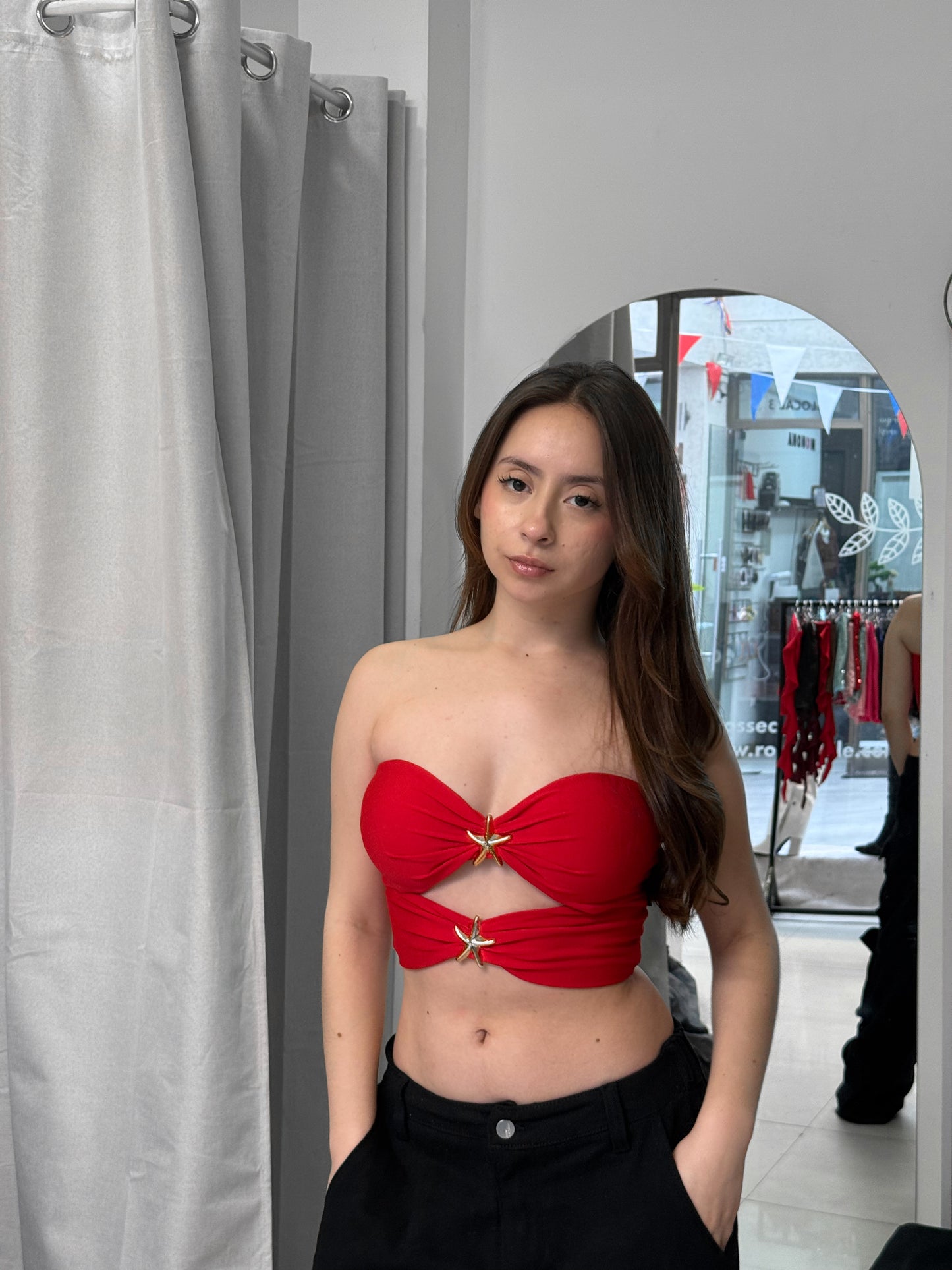 TOP STELLA RED