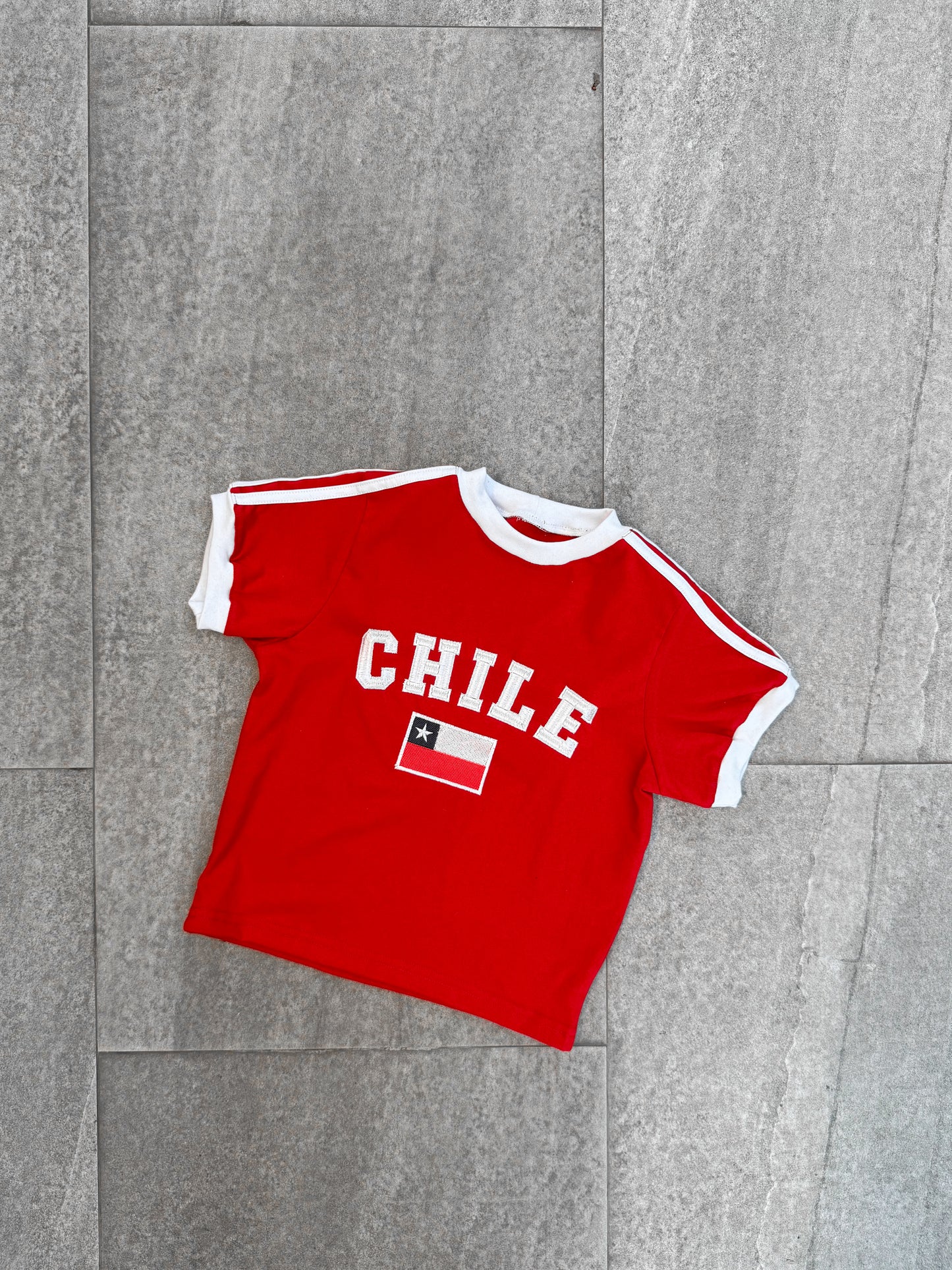BABY TEE CHILE RED