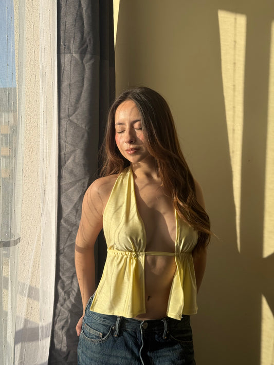 TOP INDIRA YELLOW