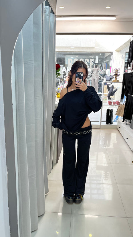 FLARE COMFY BLACK