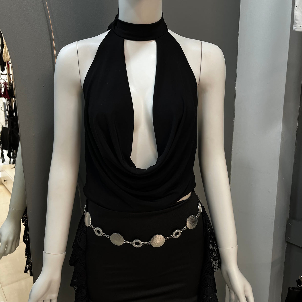 TOP CRISTINA BLACK