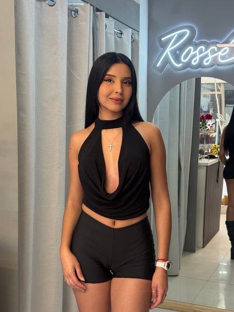 TOP CRISTINA BLACK