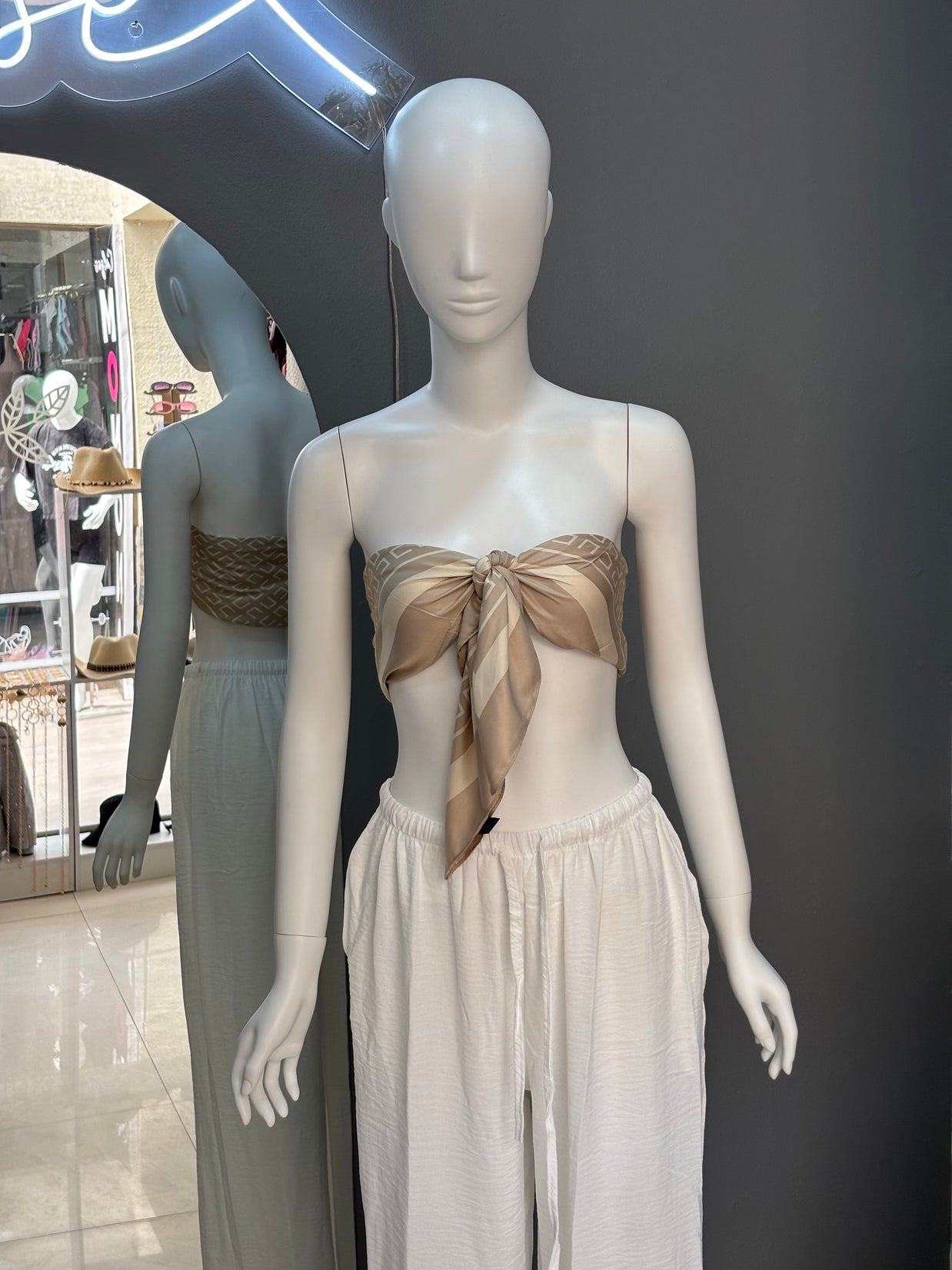 PAÑUELO MULTIUSO BEIGE