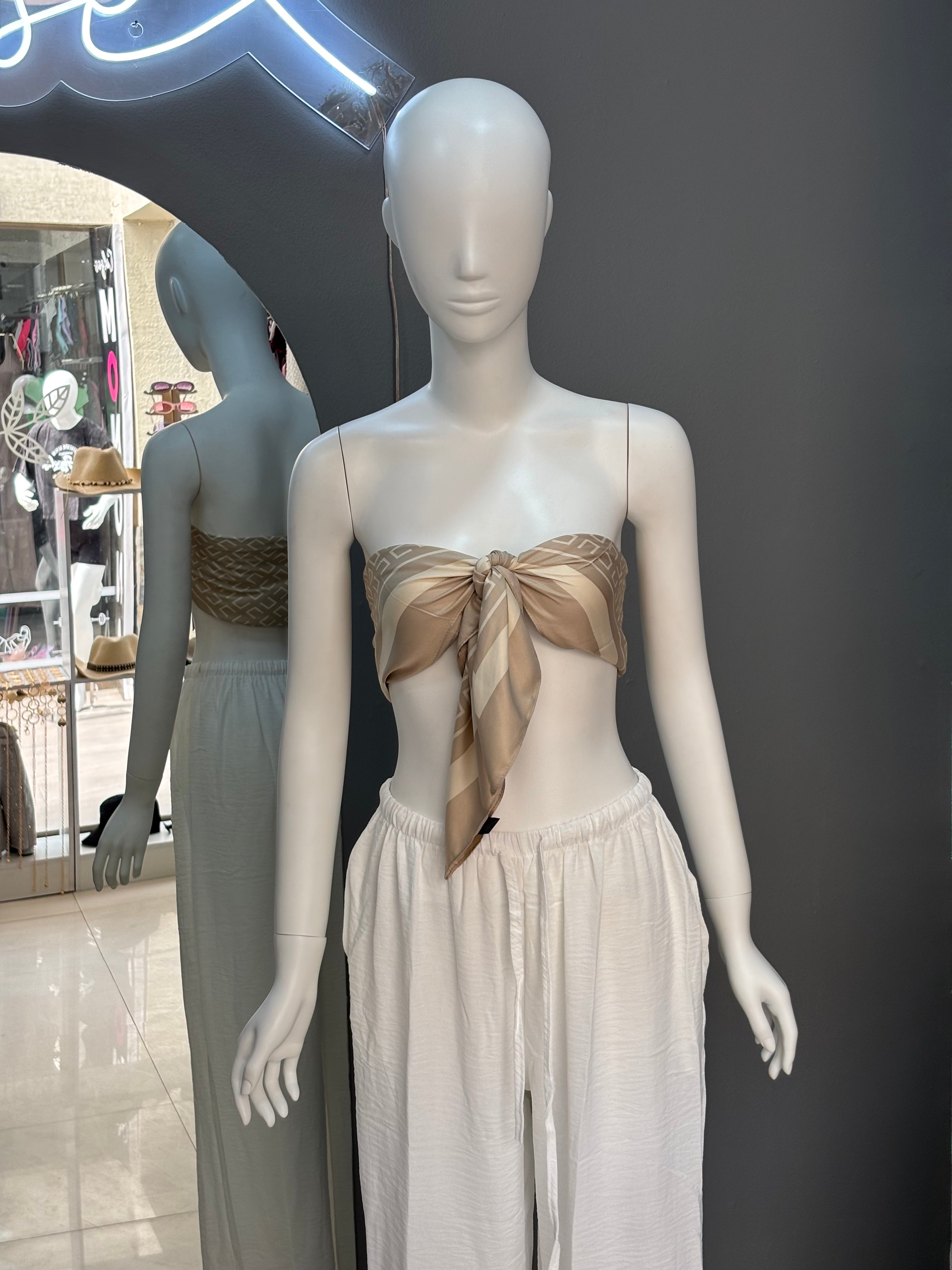 PAÑUELO MULTIUSO BEIGE