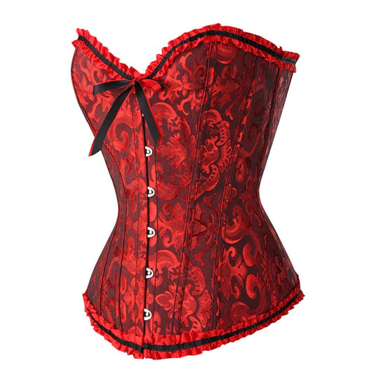 CORSET VICTORIANO ROJO