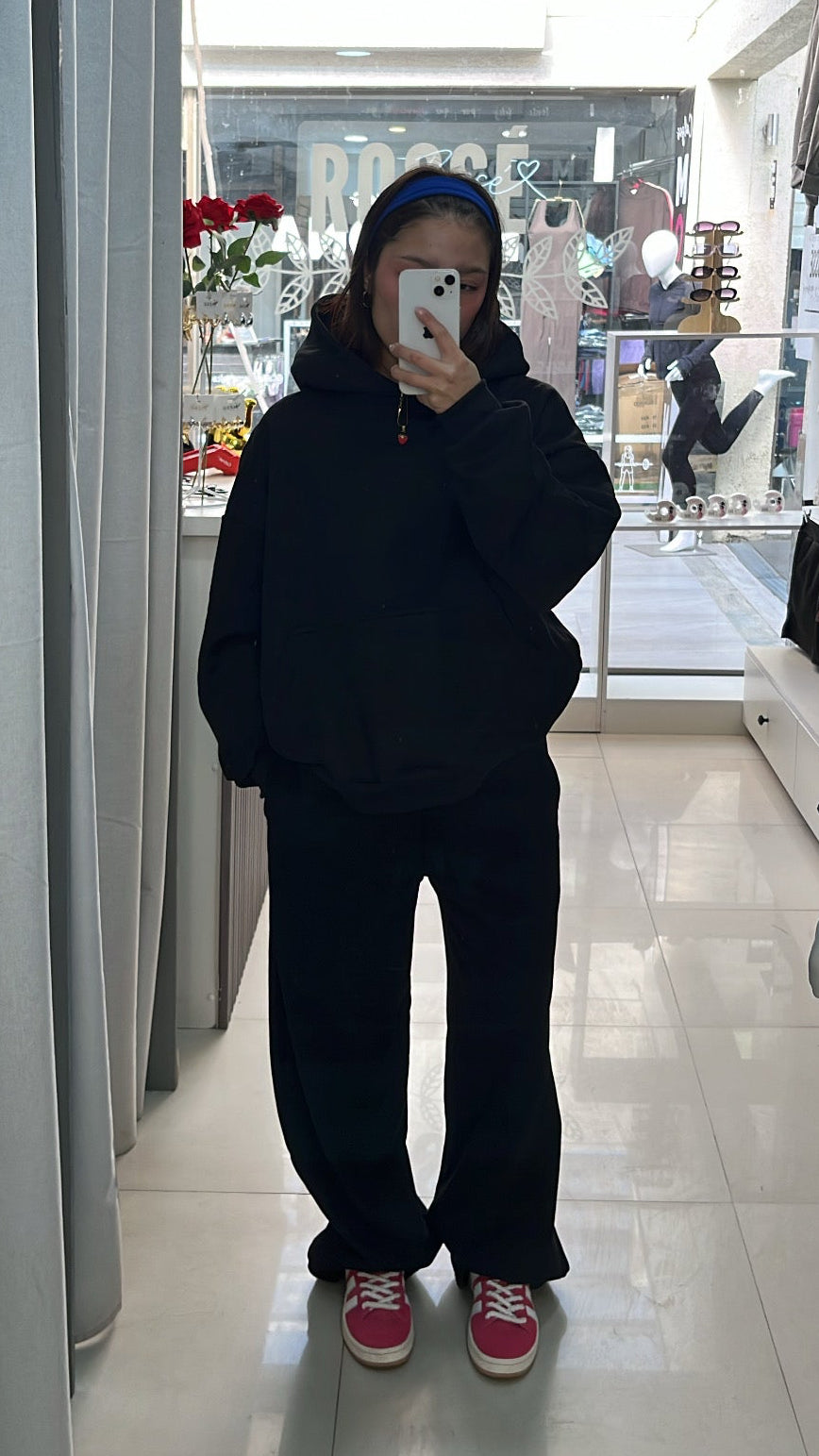 HODDIE COMFY BLACK 2