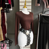 TOP CLASSIC DARK BROWN