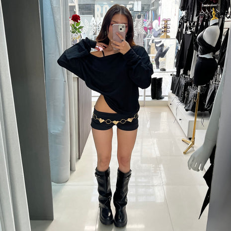 HODDIE COMFY BLACK