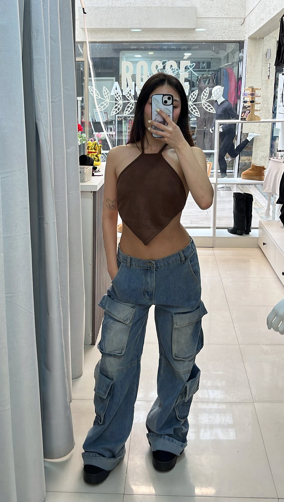 PANTALÓN CARGO BLUE