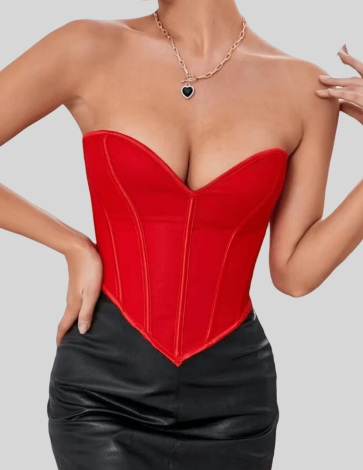 CORSET BASIC ROJO