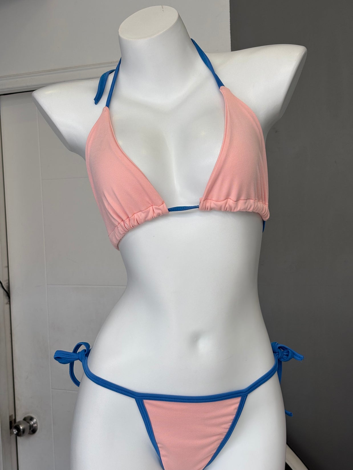 BIKINI PEACH X BLUE