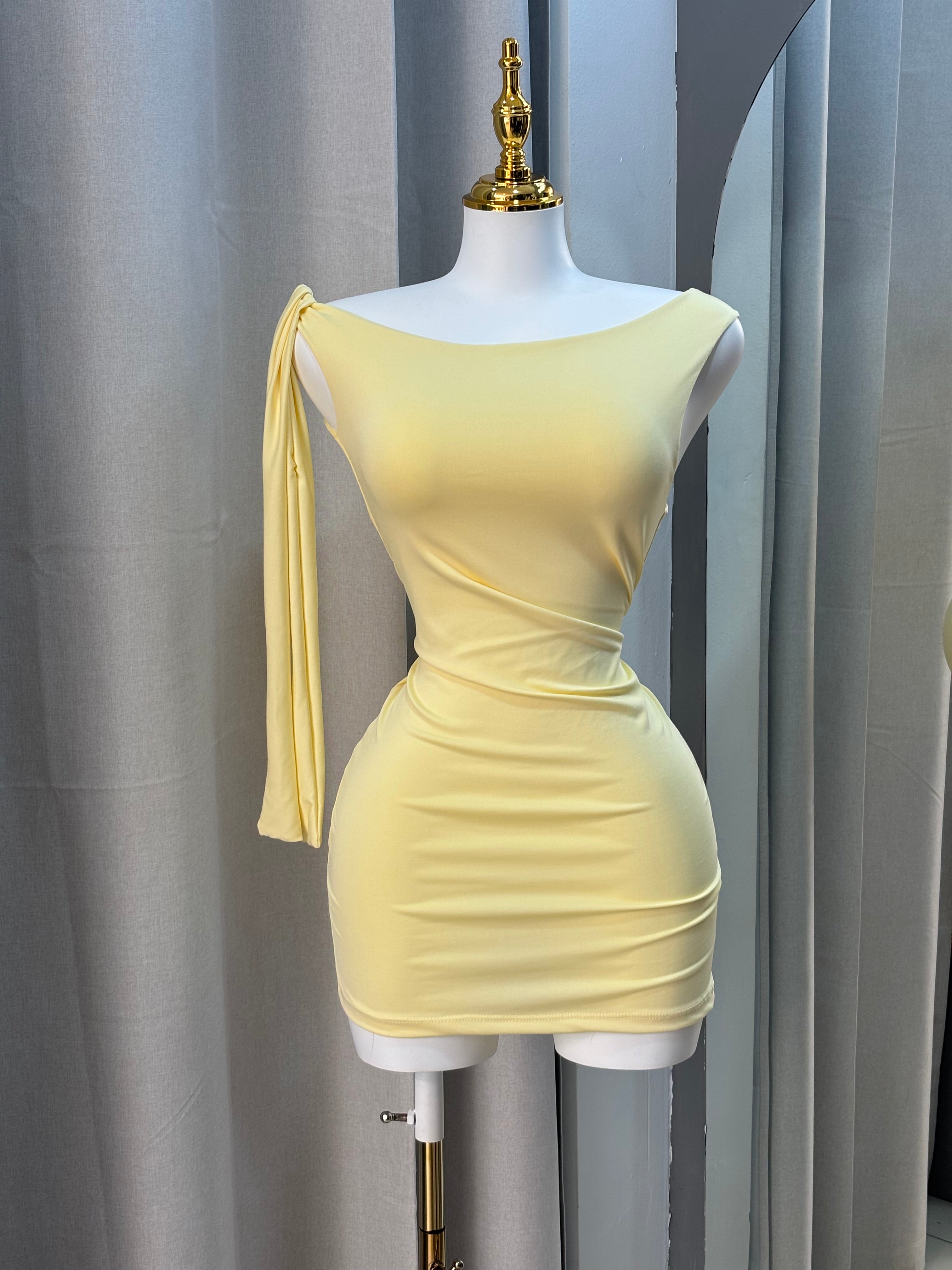 VESTIDO FANCY AMARILLO