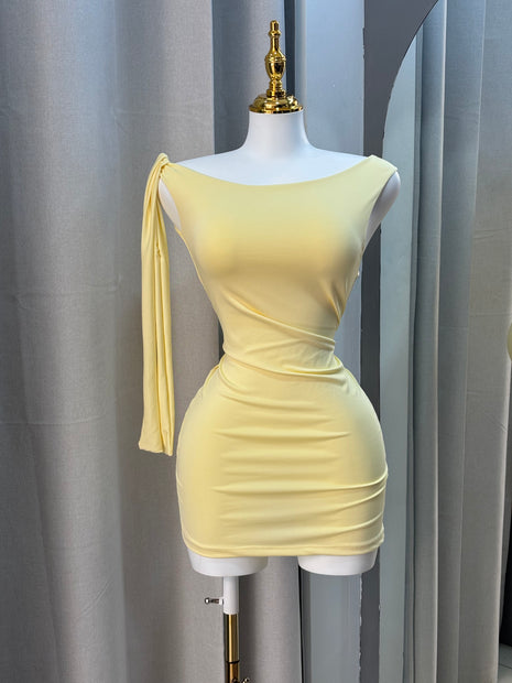 VESTIDO FANCY AMARILLO