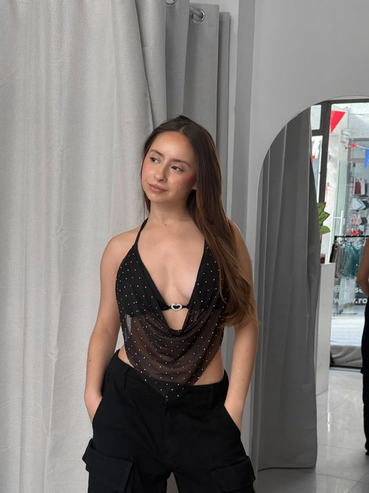 TOP GLOW BLACK