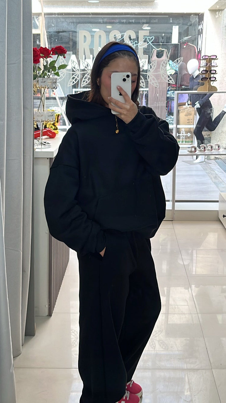 HODDIE COMFY BLACK 2