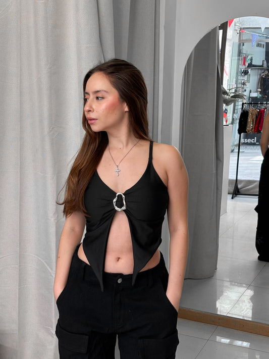 TOP ARGOLLA BLACK
