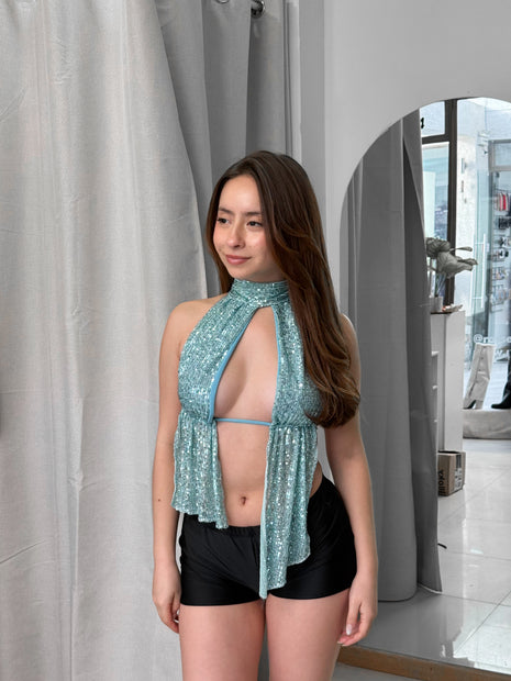 TOP CARRIE SKY BLUE