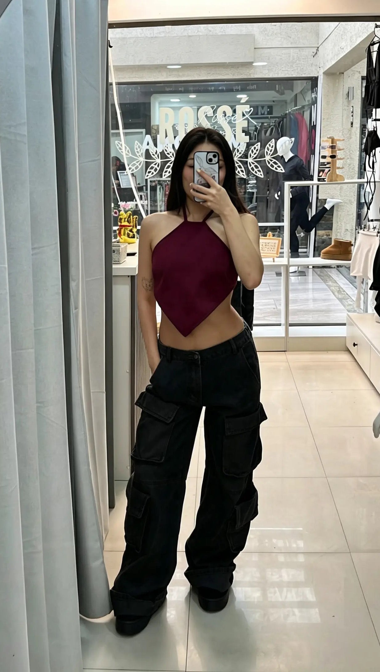 PANTALÓN CARGO BLACK