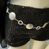 CINTURÓN CADENA IBIZA SILVER