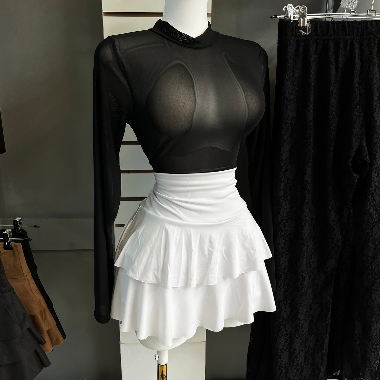 FALDA LUCIA WHITE