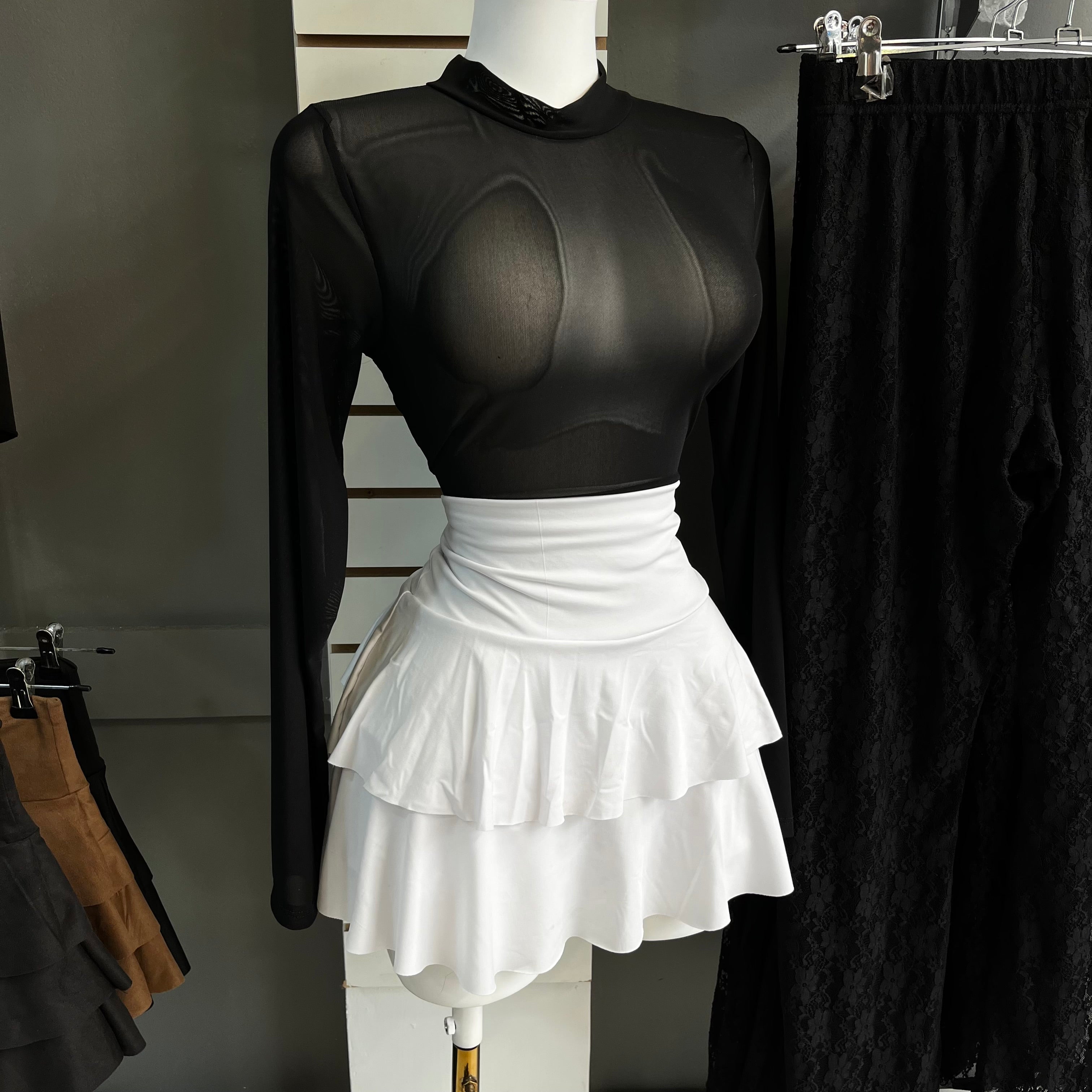 FALDA LUCIA WHITE