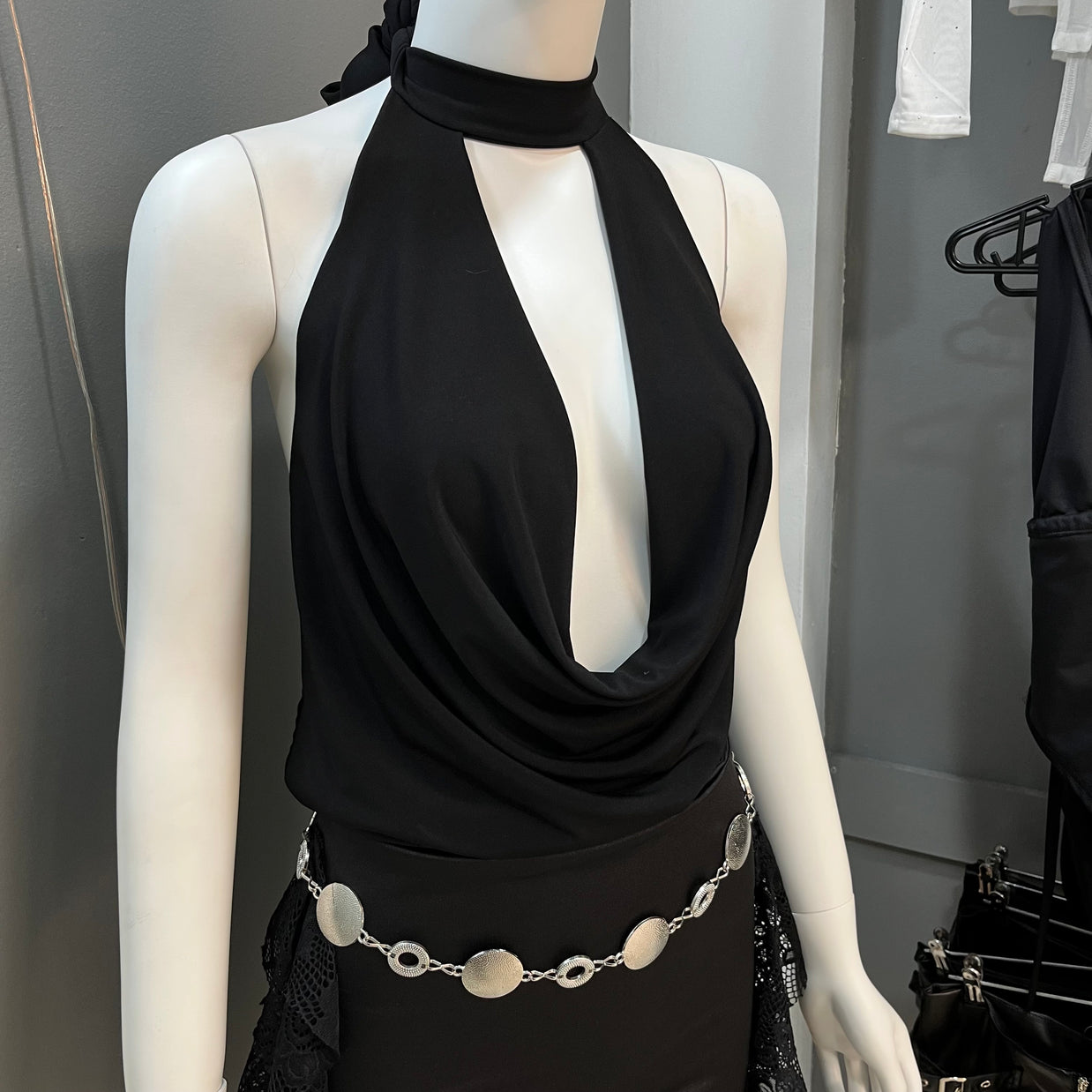 TOP CRISTINA BLACK