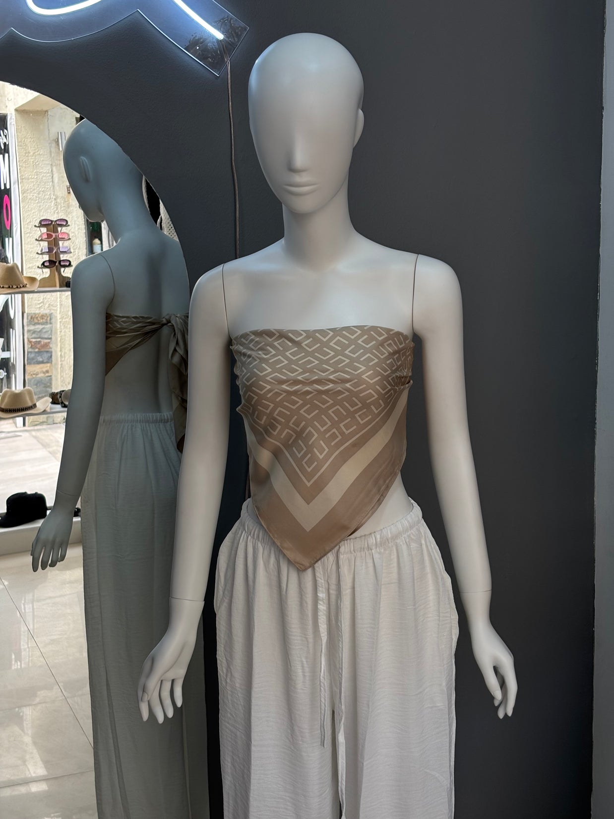 PAÑUELO MULTIUSO BEIGE