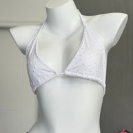 TOP BIKINI BRILLO WHITE