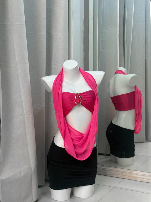 TOP TULUM FUCSIA