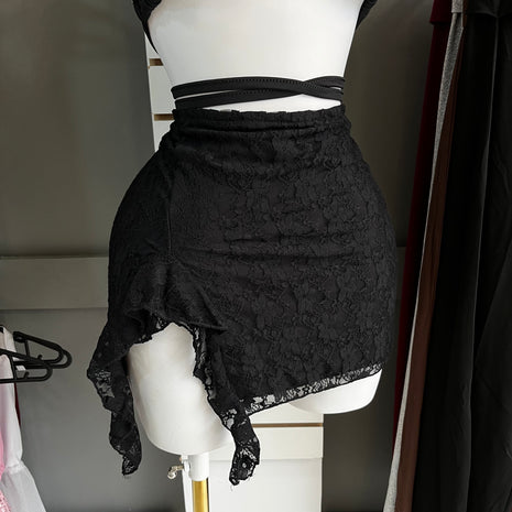 FALDA ENCAJE BLACK