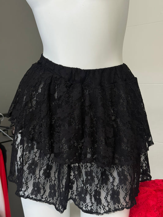 FALDA ENCAJE BLACK