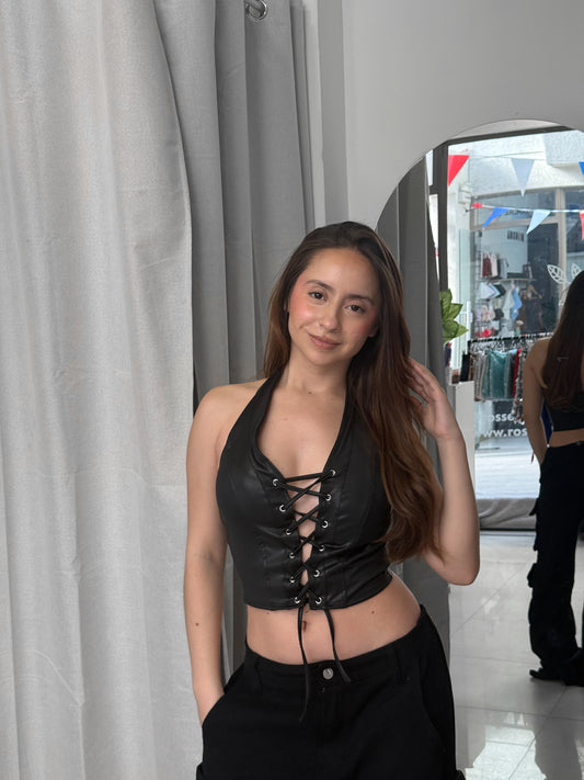 TOP ROMMA BLACK