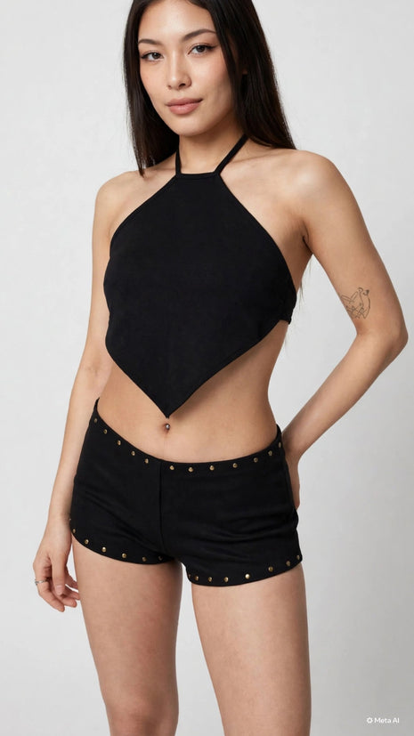 MICROSHORT BONNA BLACK