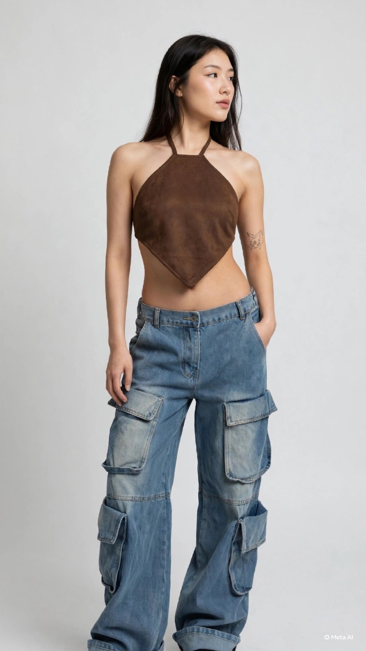 PANTALÓN CARGO BLUE