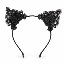 DIADEMA GATO ENCAJE
