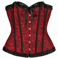 CORSET RED AND BLACK