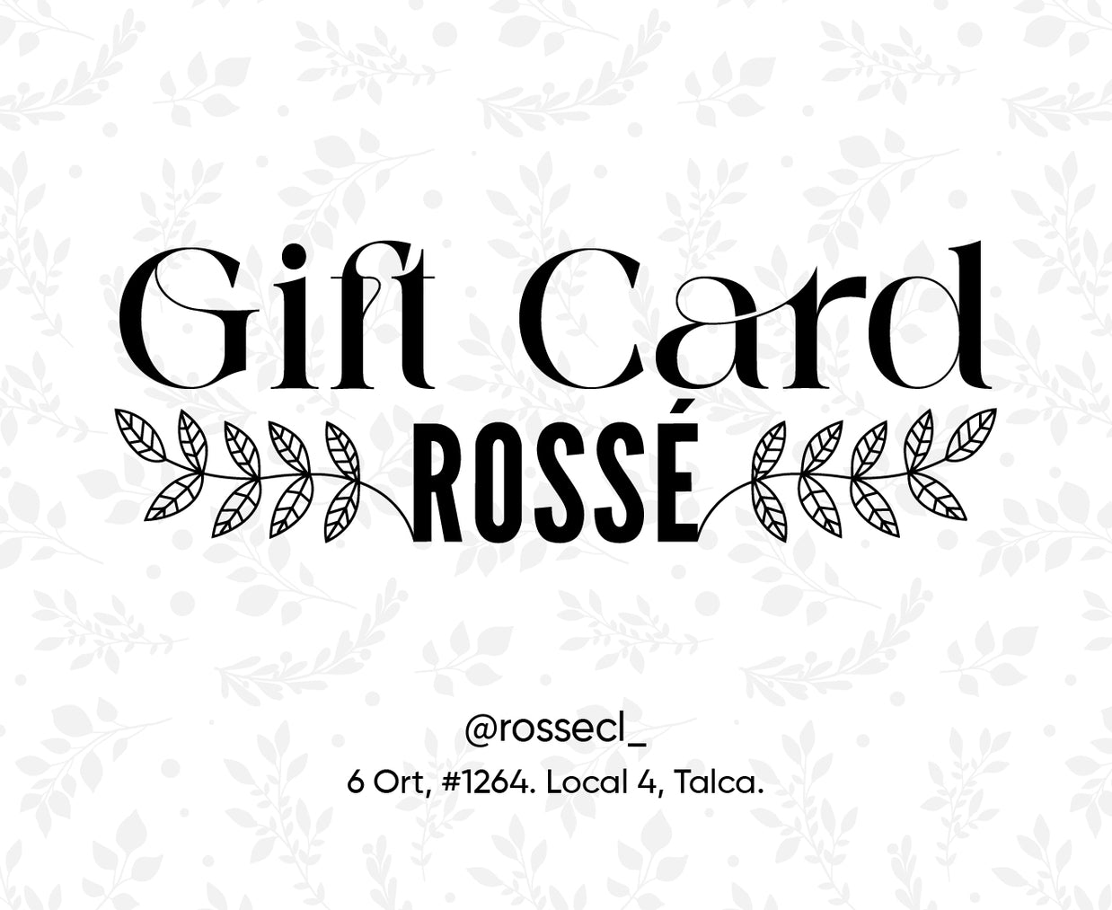 GIFCARD ROSSÉ