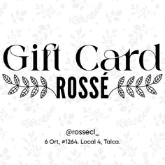 GIFCARD ROSSÉ